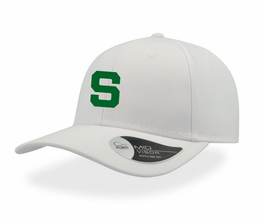 Swans White 'S' Cap by Classic